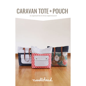 
                  
                    Load image into Gallery viewer, Noodlehead - Caravan Tote + Pouch Sewing Pattern - Fabric Funhouse
                  
                