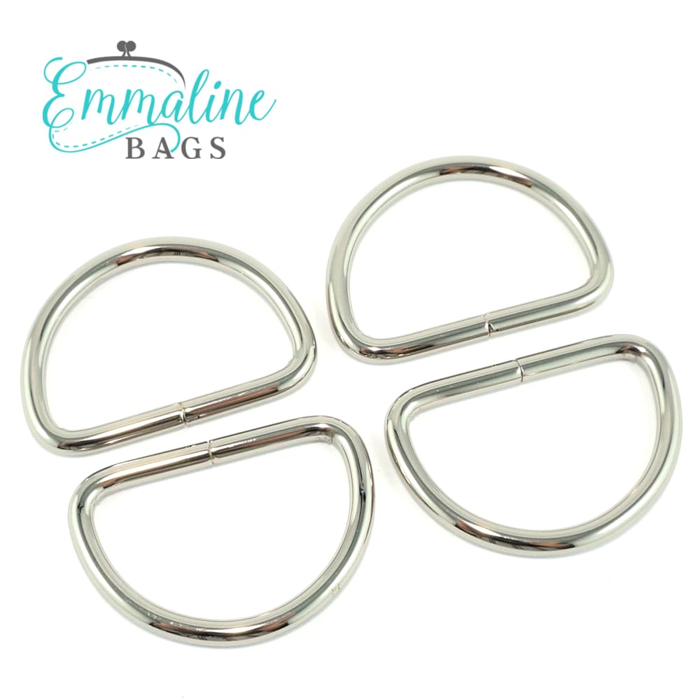 Hardware - Emmaline D-rings - 1 1/2 - 4 pack