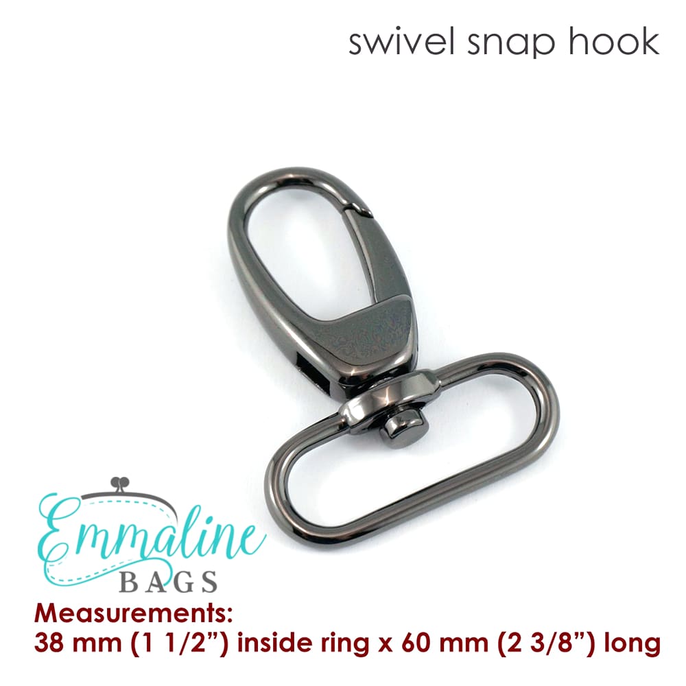 Swivel Snap Hook 1-1/2 Gunmetal