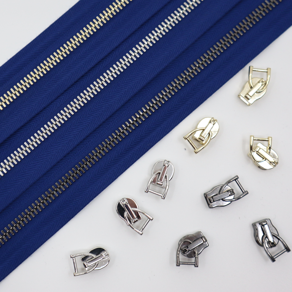 Zippers - Metal Zippers #5 By The Yard - Cobalt