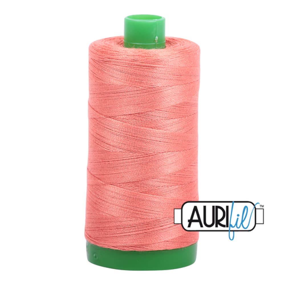 Aurifil 40wt Cotton Thread - Tangerine Dream 6729 - Fabric Funhouse