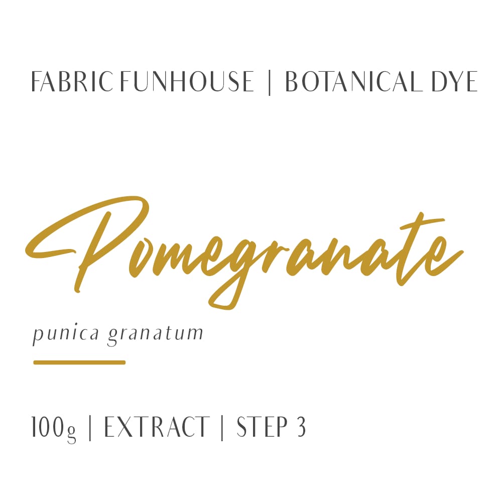 Natural Dye Extract - Pomegranate