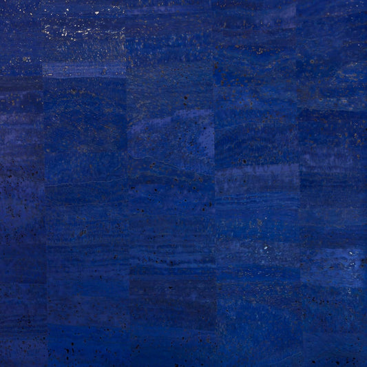 Cork Fabric - Cobalt - Fabric Funhouse