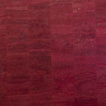 Cork Fabric - Cranberry - Fabric Funhouse