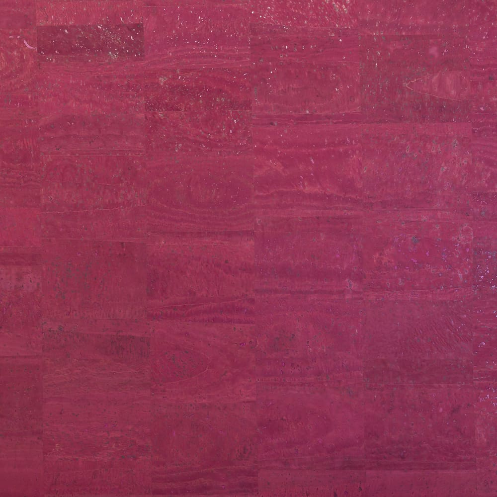 Cork Fabric - Pink Sangria - Fabric Funhouse