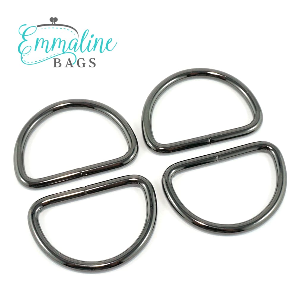 Hardware - Emmaline D-rings - 1 1/2 - 4 pack