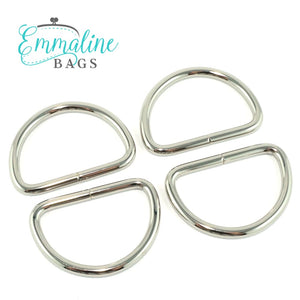 
                  
                    Load image into Gallery viewer, Hardware - Emmaline D-rings - 1 1/2 - 4 pack
                  
                