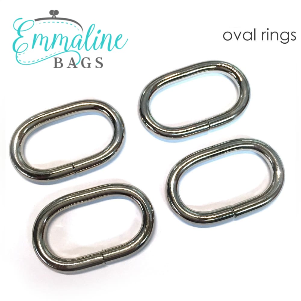 Hardware - Emmaline Oval O-rings - 1 1/4 - 4 pack
