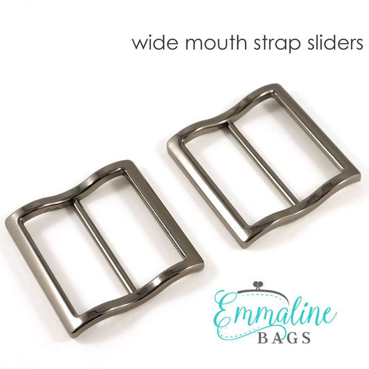 Hardware - Emmaline Strap Sliders - 1 1/2 - 2 pack