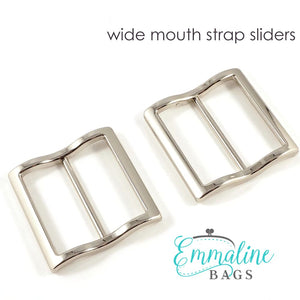 
                  
                    Load image into Gallery viewer, Hardware - Emmaline Strap Sliders - 1 1/2 - 2 pack
                  
                