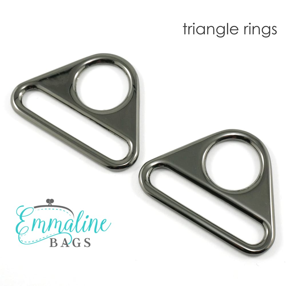 Hardware - Emmaline Triangle Rings - 1 1/2 - 2 pack