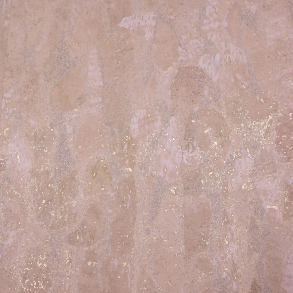 Cork Fabric - Cork Fabric - Ballet Waves with Gold